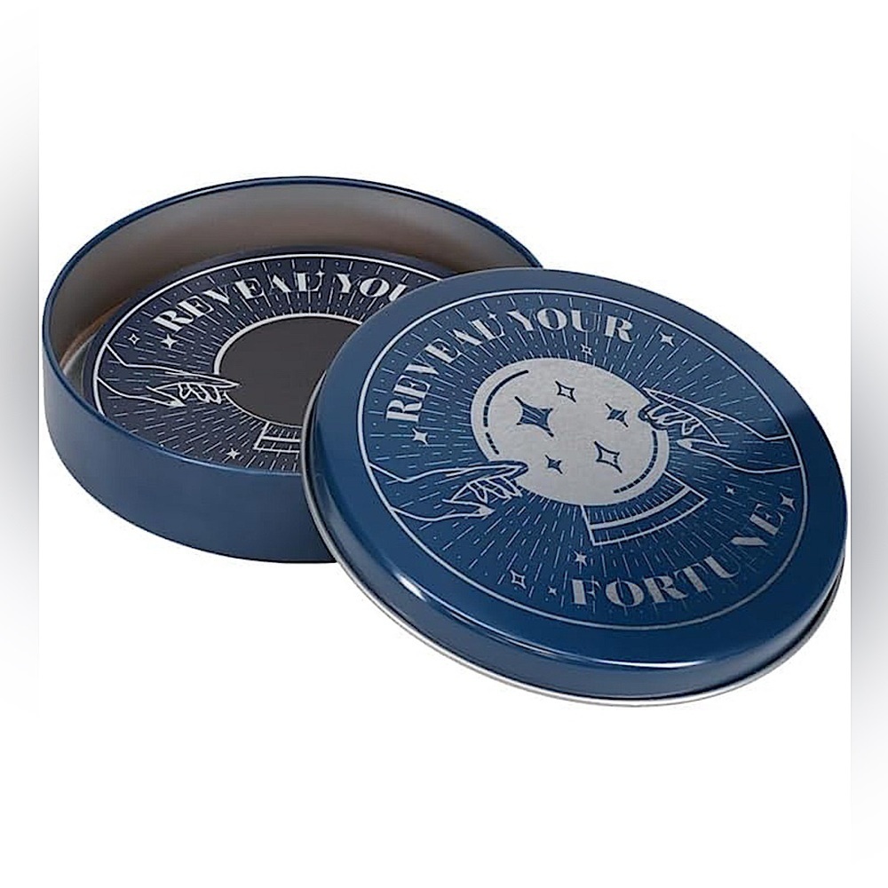 Heat Change Coasters Fortune Revealing Slate Drink Coasters Metal Holder case